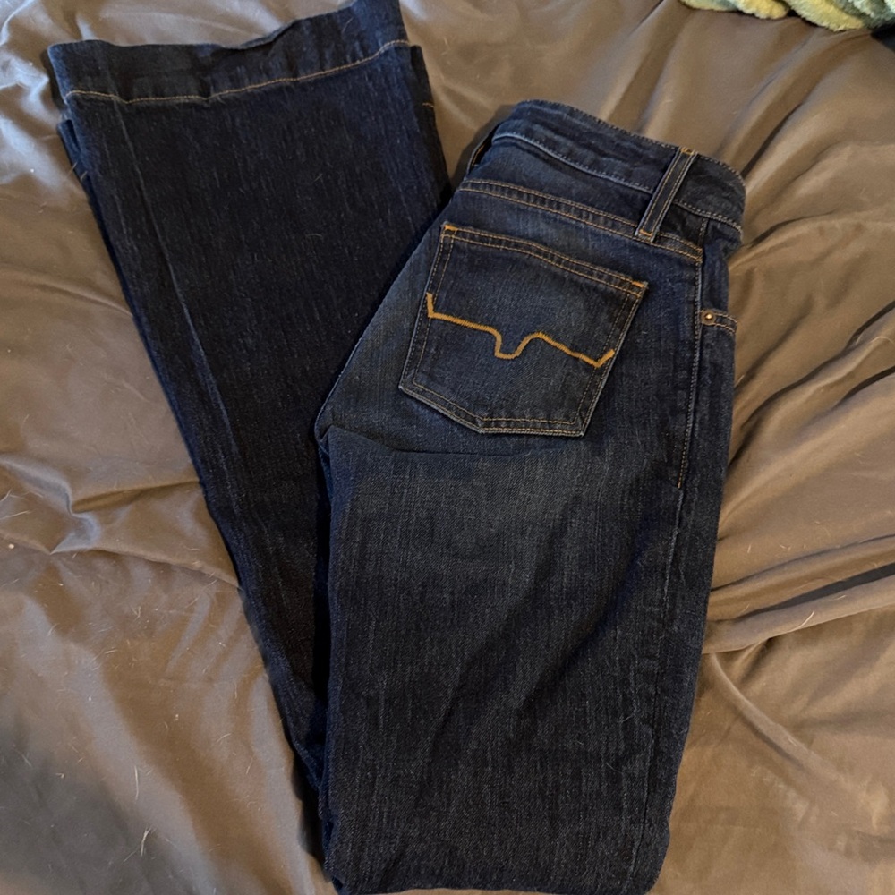 Kimes Ranch Deep Indigo Flare Jeans